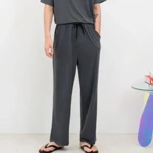 [라일리] Rly 데일리 남자 아이스 바지 와이드 팬츠 허리밴딩