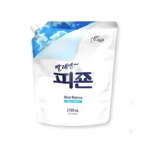 2L 리필섬유유연제 블루향 대용량 생활용품