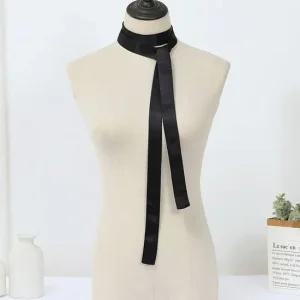 패션소품 스카프 슬림 롱 타이 스카프 데일리 기본 타이스카프 롱넥타이 롱타이 롱타이스카프
