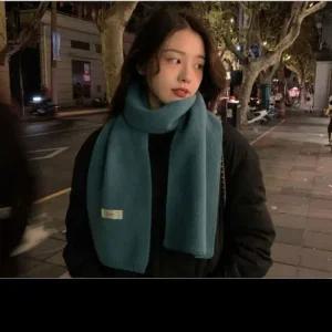 니트 여성 목도리 머플러 여자 겨울 넥워머 12색 니트머플러 니트스카프 데일리목도리