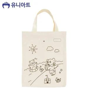[셀러에이드]5500 no.6 그림가방 천 바다여행 캔버스