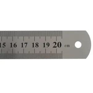 튼튼한 20cm 쇠자 자 스틸자 제도 스테인레스 작업용 20cm자 쇠자 100cm쇠자 철자 제도자