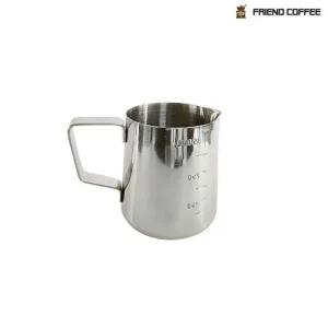 YJ 우유 스팀피쳐 밀크저그 350ml 우유거품기 라떼아트 커피용품 바리스타용품 카페용품
