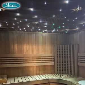 Maykit 다기능 LED 광섬유, 스타 천장, 사우나, 스팀 룸용, 6 색 프로젝터, 80