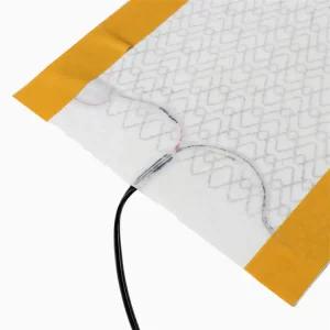 반려동물용품 FU4Pcs 12V 자동차 탄소 섬유 히터 좌석 가열 패드 요소 겨울 따뜻한 쿠션