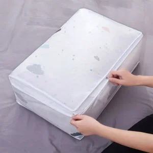 대용량 패브릭 리빙박스 수납함 이불보관함 이불보관함 이불정리 이불주머니 이불보관팩