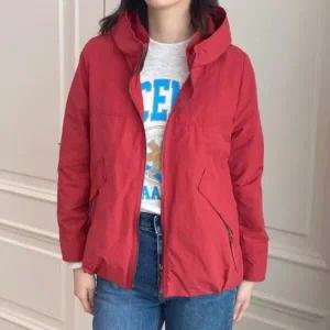 아트박스/신상오픈런 여성용 후드 집업 점퍼 면혼합 간절기 캐주얼
