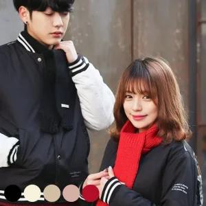 패션소품 넥워머 고급 짜임 슬림 미니 목도리 데일리 기본 (WFJX34B)