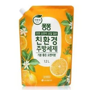 퐁퐁 주방세제 오렌지 리필 1.2L (WFJXTJC)