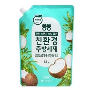 퐁퐁 주방세제 코코넛 리필 1.2L (WFJXTJA)
