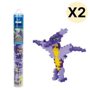 맥포머스 십자블록 퍼즐 튜브형 프테라노돈100p X 2p