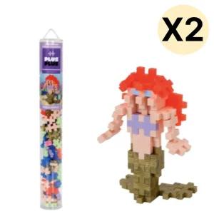 맥포머스 십자블록 퍼즐 튜브형 인어공주 100p X 2p