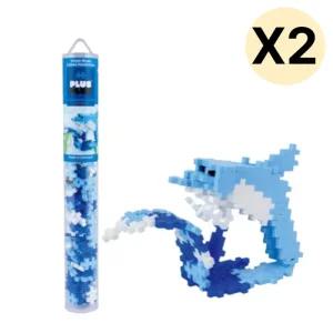 맥포머스 십자블록 퍼즐교구 튜브형 돌고래100p X 2p