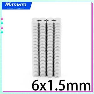 6X1 6X2 6x5mm 소형 원형 자석 가정용 냉장고 사무실 DIY