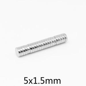 5x1.5 가정용 냉장고 사무실 용 얇은 소형 원형 자석 5x1.5mm DIY 5mm x