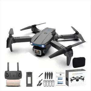 드론 E99 Quadcopter Hd Wifi Fpv 1080P 단일 카메라 높이 Rc 접이식 헬리콥터 선물 장난감 항공 사을