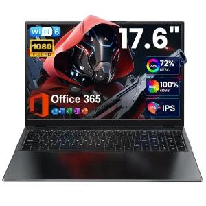 Jumper 17.6인치 노트북 16GB RAM최대 16GB까지 확장 가능 640GB ROM 오피스 365 Windows 11 Laotop 셀러론