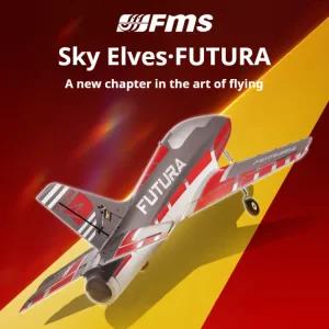 무선 비행기 64mm Futura RC 전동 초보자용 컬버트 고급 항공기 고정익 야외 조립 폼 PNP 버전 성인용