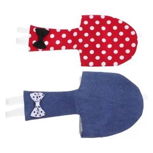 반려 2Pcs 앵무새 기저귀 조류 세트 정장 면화 액세서리 용품 빨 수있는 경량 비둘기 의류 비행 애완