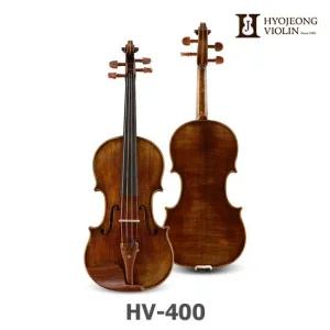 [효정악기]효정바이올린 HV-400/중급형/도미넌트현 장착