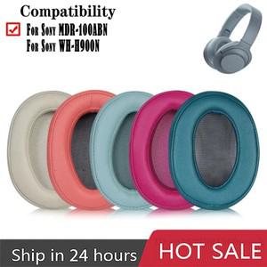 소니 MDR-100ABN 교체용 쿠션 이어패드 하이 퀄리티 헤드폰 헤드셋 수리 부품 WH-H900N