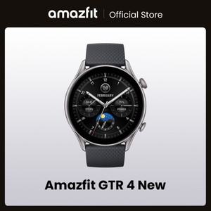 Amazfit GTR 4 스마트워치 AMOLED 디스플레이 Zepp OS 앱 12 일 배터리 수명 150 + 스포츠 모드 46mm