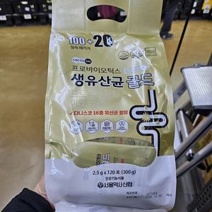 서울약사신협 프로바이오틱스 생유산균 골드 2.5gX120포 아연 함유 노브랜드