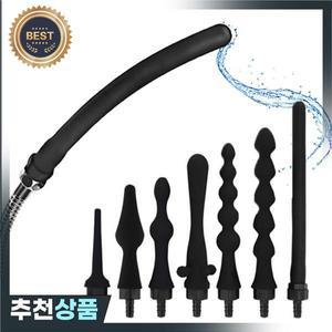 에네마 항문 관장 노즐 실리콘 튜브 호스 청소 망구에라 두차 클리너