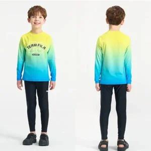 [휠라키즈]Marine그라데이션 남아수영복 세트 FK2SWH2A01M(NYW)_s