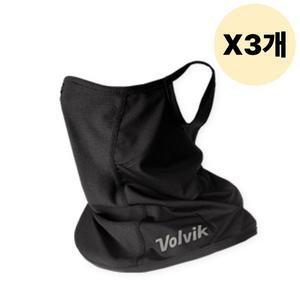 볼빅 여름 자외선 차단 마스크 쿨링 골프 블랙 LX3개
