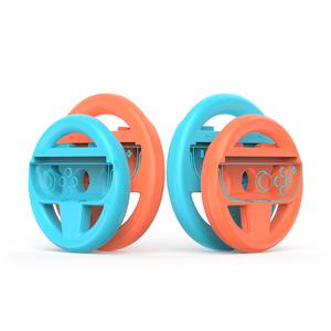 4Pcs 레이싱 스티어링 휠 마모 방지 인체 공학적 조이 스티어링 휠 NS2 용 다목적 혁신적인 게임 패드 핸들