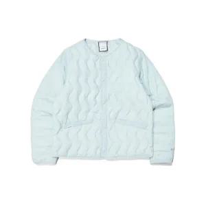 [정품] 아이더 WAVY (웨이비) 여성 슬림 다운 자켓_ICE 블루 969743