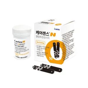 케어센스N 혈당시험지 50매 당뇨검사지 스트립 (2027-06-15) V