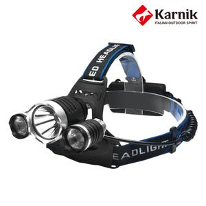 카르닉 LED 헤드랜턴 등산 낚시 해루질 캠핑 자전거 작업등 헤드라이트 HL-010 3구 3T6 (일체형)