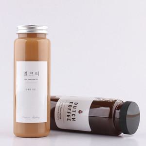ZH12 500ml 100개 더치병 주스병 더치커피병 페트병 밀크티병 공병 플라스틱병