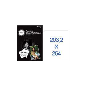 폼텍 프리미엄고광택사진용지 IH-3810(20매)/ 포토용지, 인화지, 8*10인치