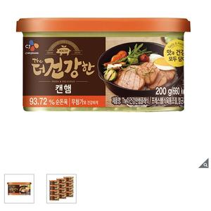 CI[식품(가공식품)]더 건강한 캔햄 클래식 200g x 12캔