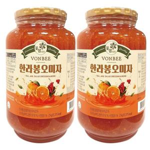 CI[식품(커피/차)]본비 한라봉  오미자차 2kg x 2