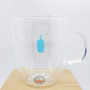 블루보틀 이중 유리컵 300ml