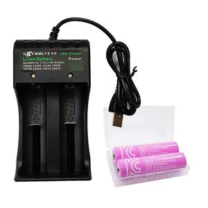 BENONE 베논 2구충전기+18650 3000mAh 충전지 2개