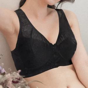 조선영 547 똑딱이 3단 앞후크 자카드 노몰드 브라탑 탑브라