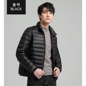 남자 라이트 숏 이너 패딩 점퍼 경량 잠바 가벼운 작업복 겨울 남성