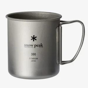 KM 스노우피크 티타늄 싱글 머그 캠핑컵 300ml  SP-MG-142