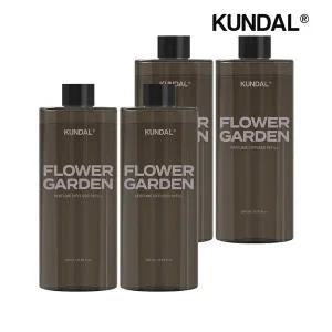 [쿤달] 퍼퓸 디퓨저 리필 플라워가든 500ml x4개