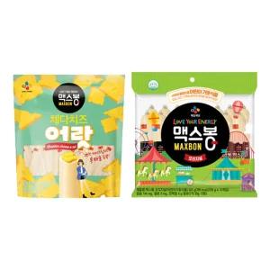 CJ 맥스봉, 오리지널, 35g 15입, 1개+체다치즈어랏 20g 20입, 1개