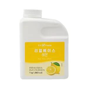 흥국에프엔비 흥국 맘스리얼 레몬 베이스 1kg/푸드아트