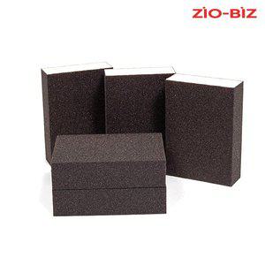[지오비즈]스펀지사포 샌딩블럭 320-400방 5pcs/DIY연마작업 각사포 페퍼 페파 빼빠 샌드스펀지 스폰지사포