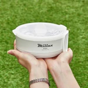 [아트박스]/블랑블랙 밀룩스 USA 접이식 휴대용 여행용 햇반 라면 전기포트