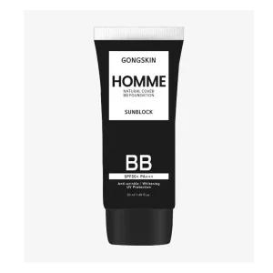 공스킨 무기자차 썬크림 내추럴 커버 BB 파운데이션 50ml  소용량 썬블럭