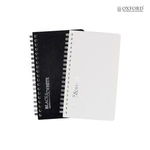블랙앤화이트 스프링노트 (MINI/좌철/80매/색상랜덤/OXFORD)